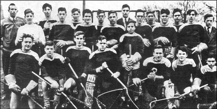 1935 Lacrosse Team